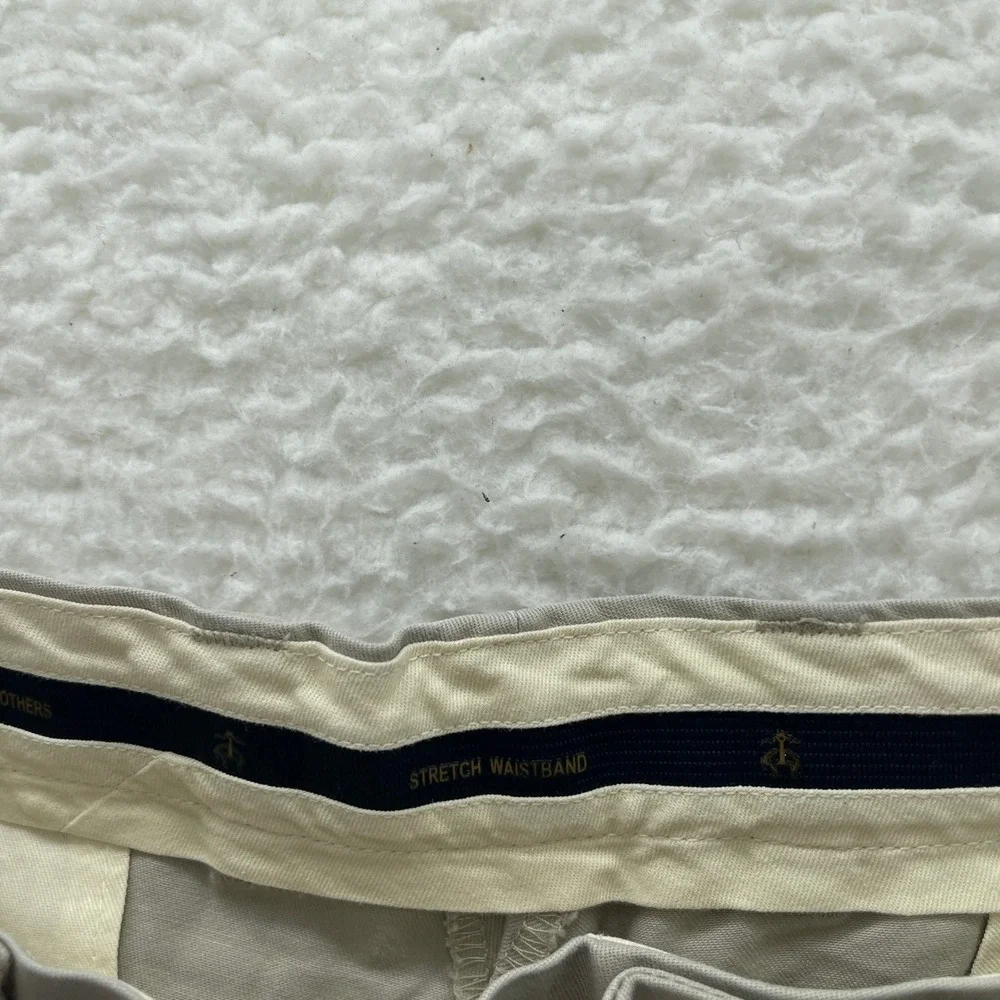 Brooks Brothers Pants Mens 34x32 Beige Clark Advantage Chino Preppy Ivy Office